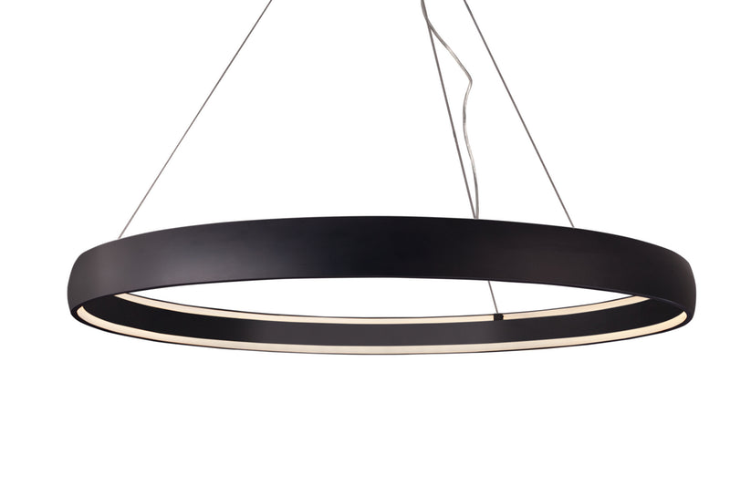 Kuzco Lighting Halo PD22753-BK LED Pendant, Black Finish - LightingWellCo