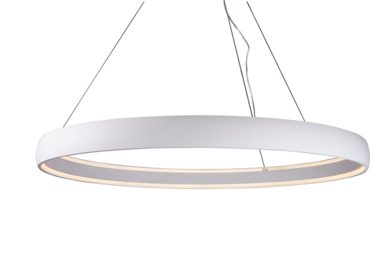 Kuzco Lighting Halo PD22753-WH LED Pendant, White Finish - LightingWellCo