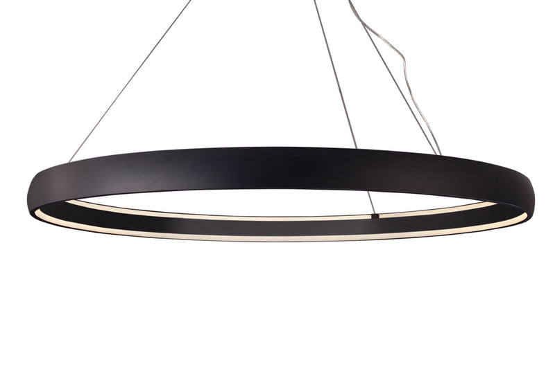 Kuzco Lighting Halo PD22772-BK LED Pendant, Black Finish - LightingWellCo