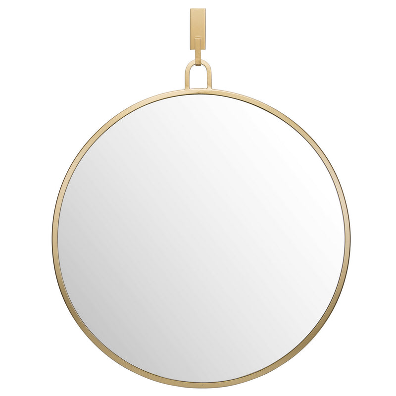 Varaluz 407A01GO Mirror, Gold Finish - LightingWellCo