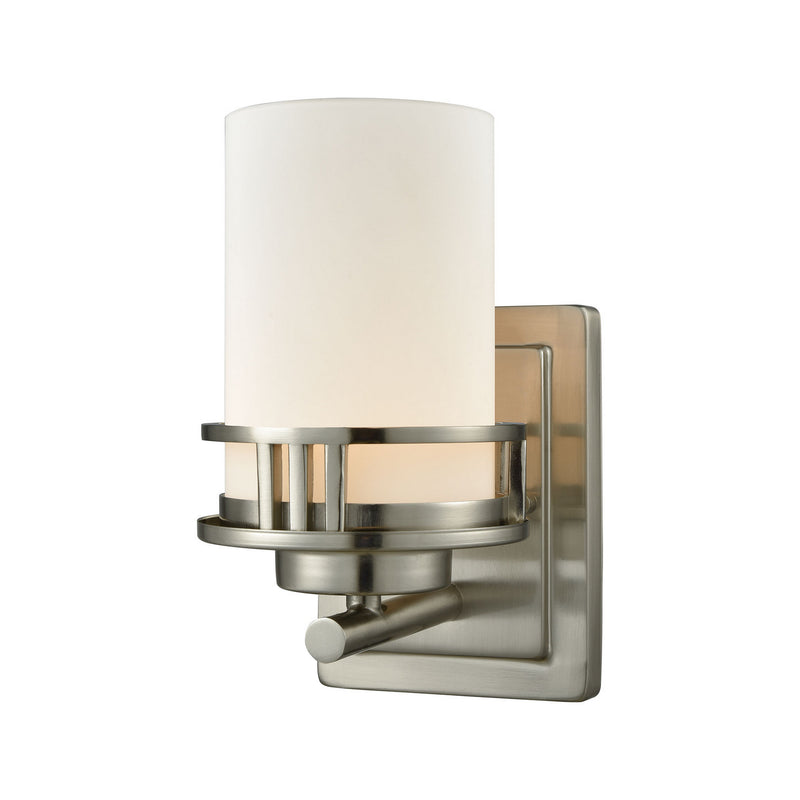 ELK Home CN578172 One Light Bath Bar, Brushed Nickel Finish - At LightingWellCo