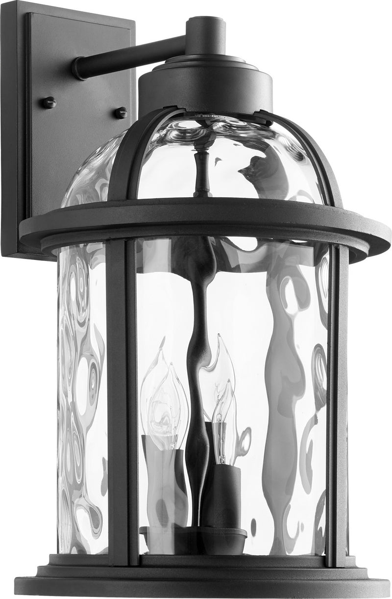 Quorum 7760-4-69 Four Light Outdoor Lantern, Black Finish - LightingWellCo