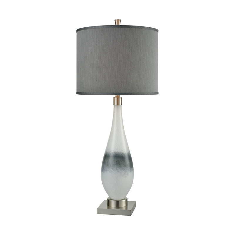 ELK Home D3516 One Light Table Lamp, Brushed Nickel Finish - At LightingWellCo