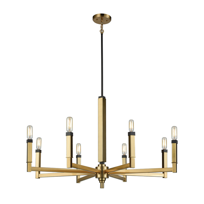 ELK Home 67758/8 Eight Light Chandelier, Oil Rubbed Bronze Finish-LightingWellCo