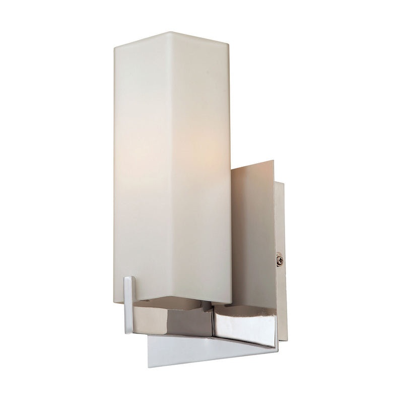 ELK Home BV281-10-16M One Light Wall Sconce, Matte Satin Nickel Finish - At LightingWellCo