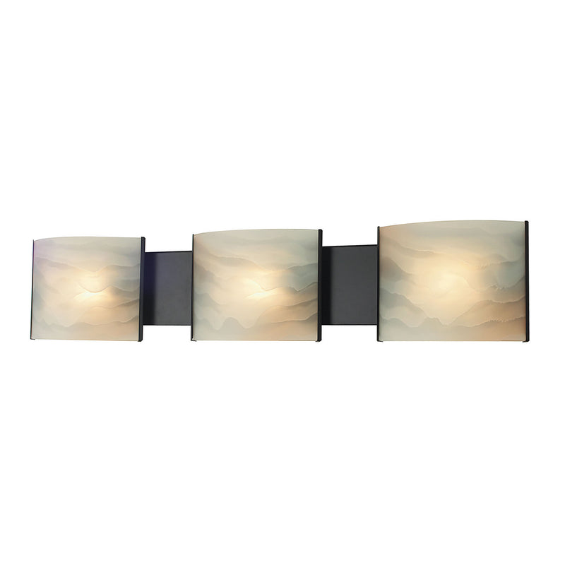 ELK Home BV713-HM-45 Three Light Vanity, Multicolor Finish-LightingWellCo