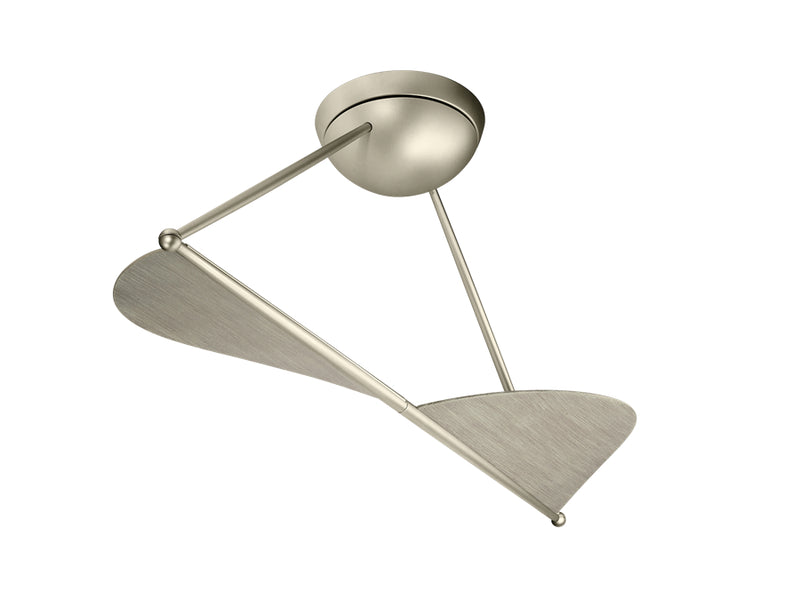 Kichler 300254NI 50``Ceiling Fan, Brushed Nickel Finish - LightingWellCo