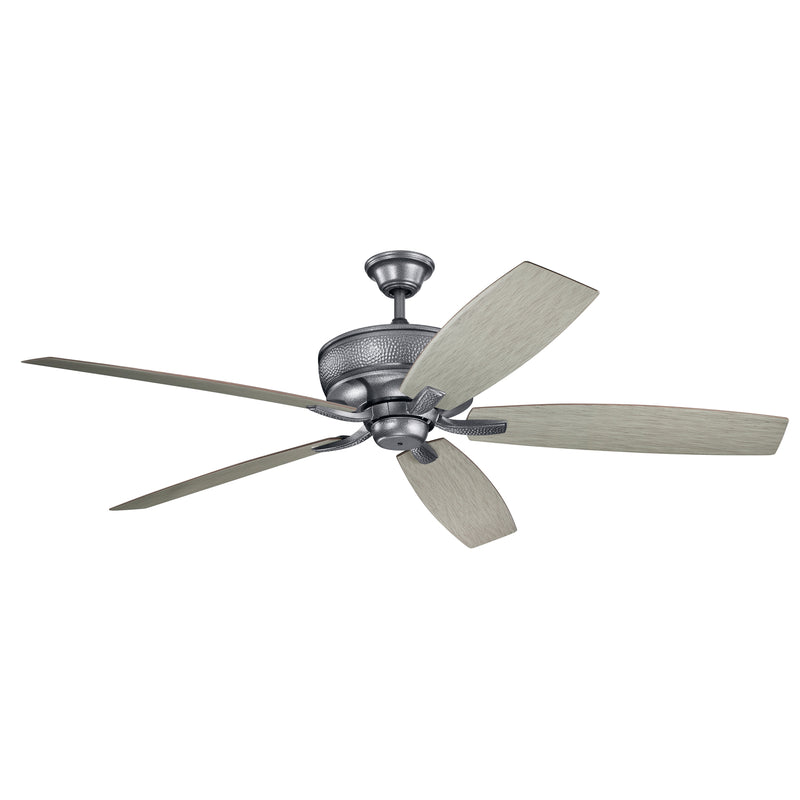 Kichler 310206WSP 70``Ceiling Fan, Weathered Steel Powder Coat Finish - LightingWellCo