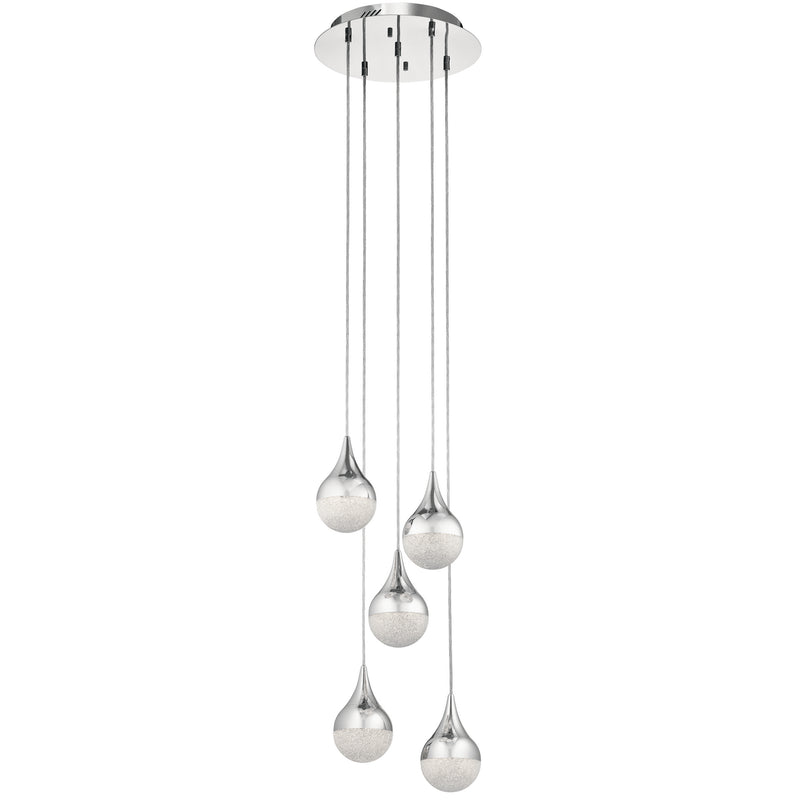 Kichler 83948 LED Pendant, Chrome Finish - LightingWellCo