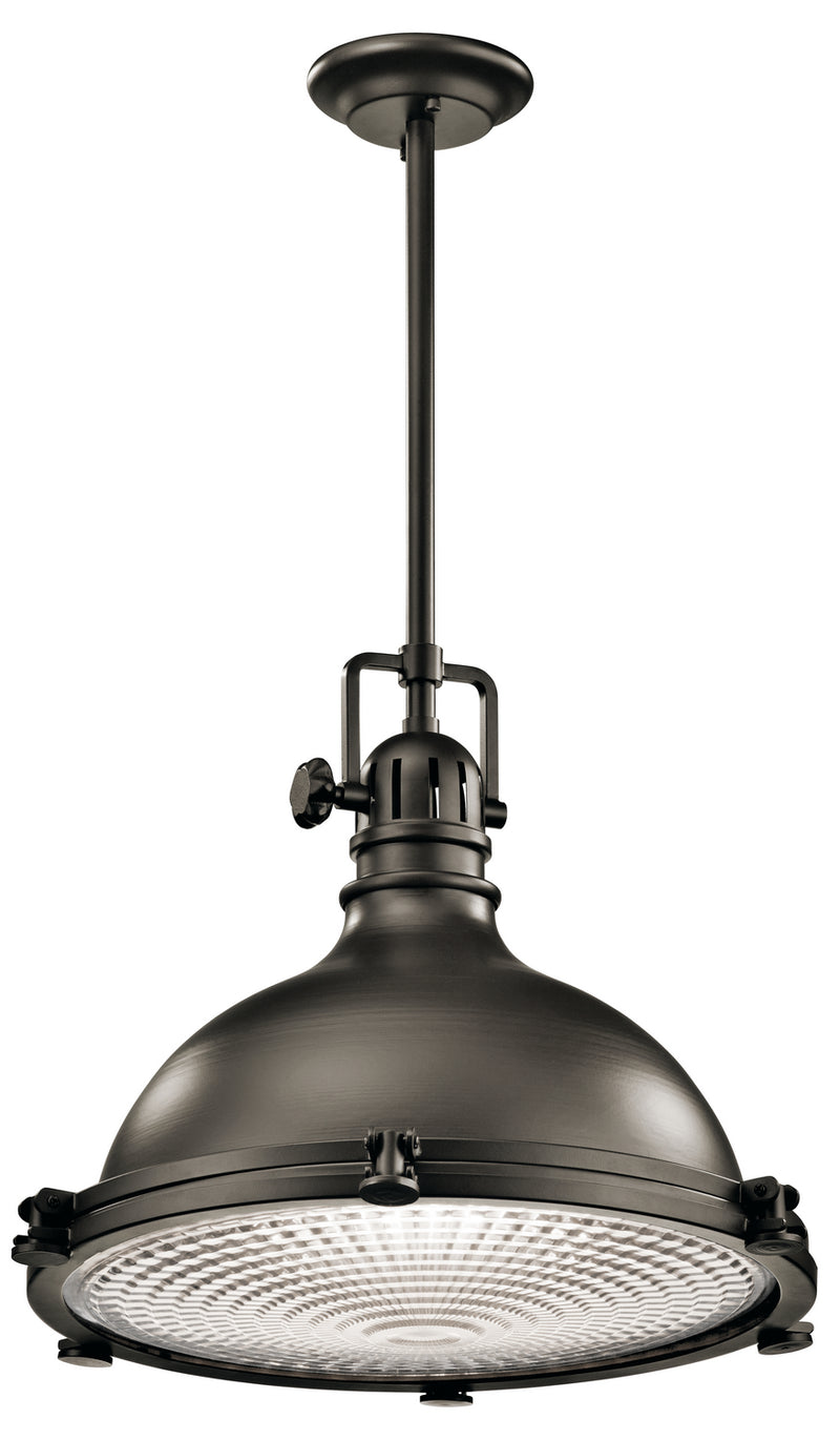 Kichler 2691OZ One Light Pendant, Olde Bronze Finish - LightingWellCo