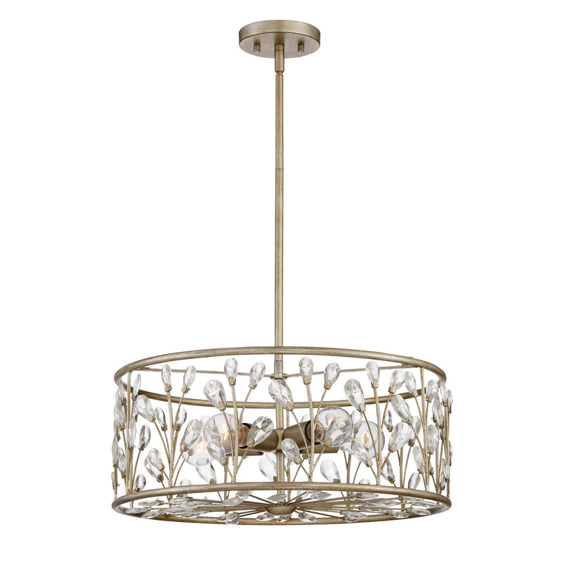 Quoizel MDL2820VG Five Light Pendant, Vintage Gold Finish - LightingWellCo