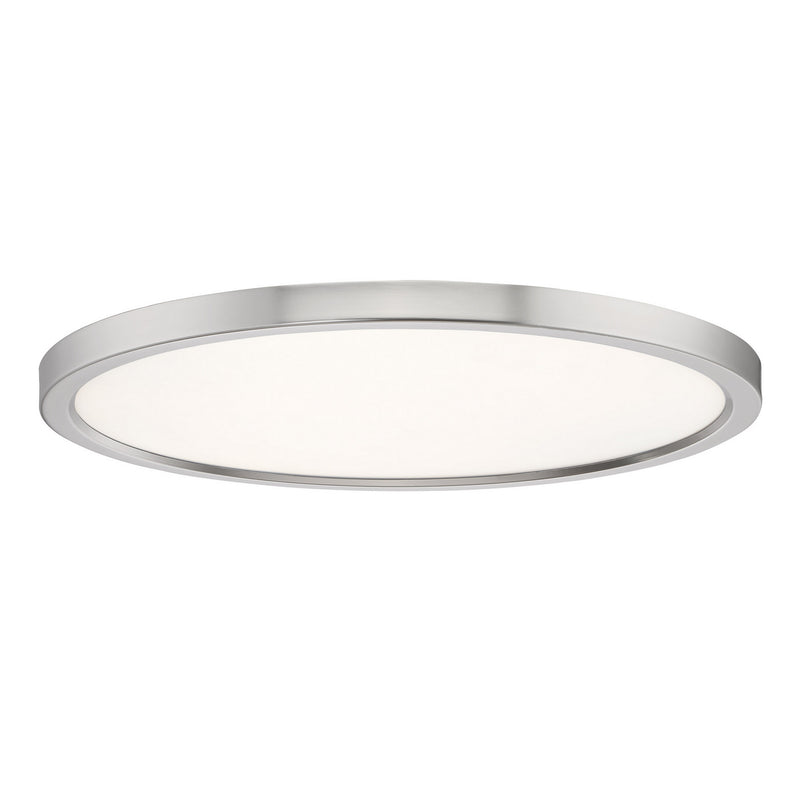 Quoizel OST1720BN LED Flush Mount, Brushed Nickel Finish - LightingWellCo