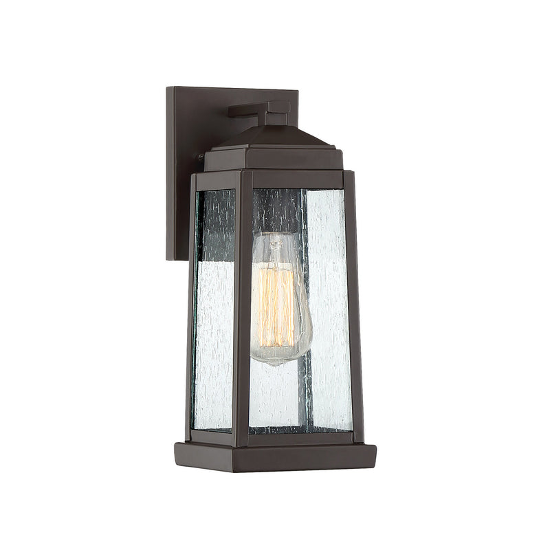 Quoizel RNL8405WT One Light Outdoor Wall Lantern, Western Bronze Finish - LightingWellCo