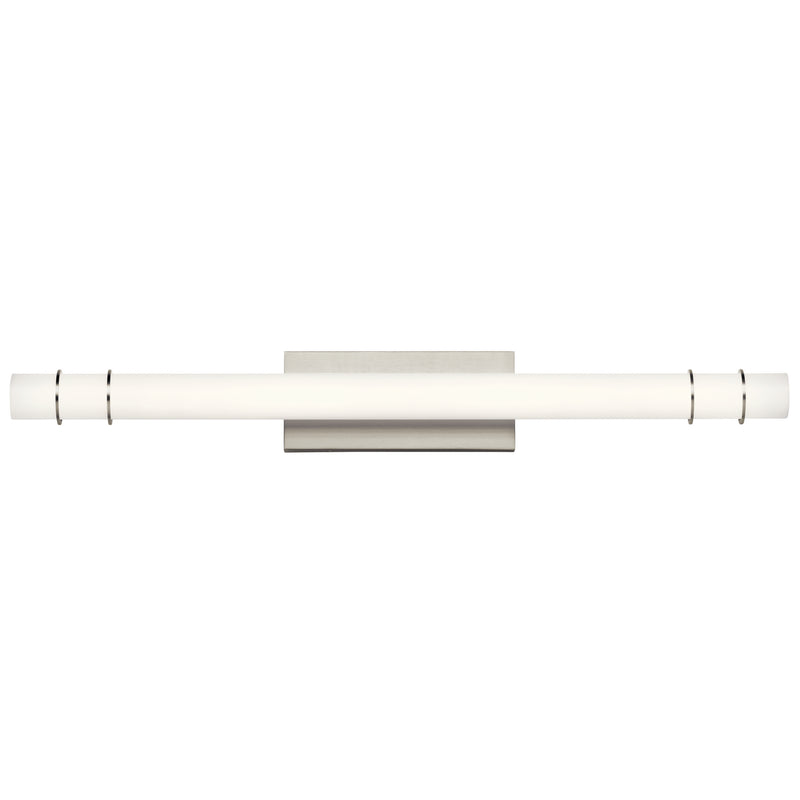 Kichler 11254NILED LED Linear Bath, Brushed Nickel Finish - LightingWellCo