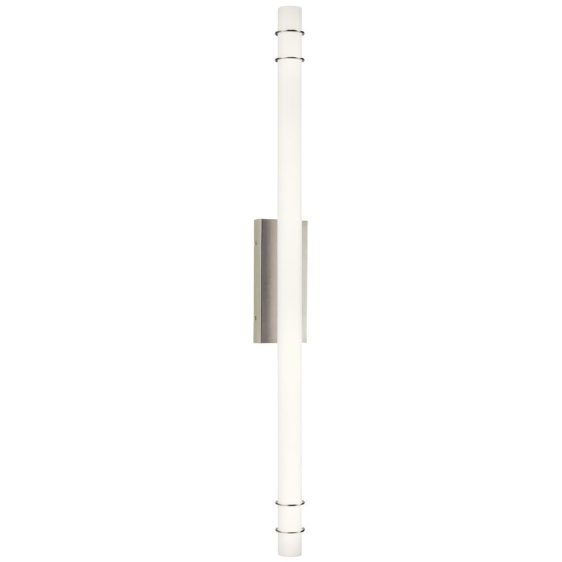 Kichler 11255NILED LED Linear Bath, Brushed Nickel Finish - LightingWellCo