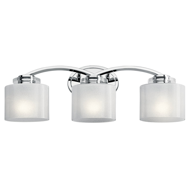 Kichler 45863CH Three Light Bath, Chrome Finish - LightingWellCo