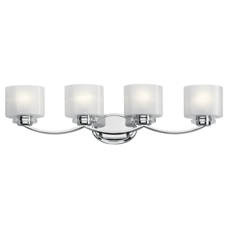 Kichler 45864CH Four Light Bath, Chrome Finish - LightingWellCo