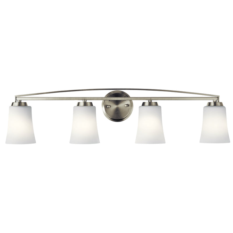 Kichler 45891NI Four Light Bath, Brushed Nickel Finish - LightingWellCo