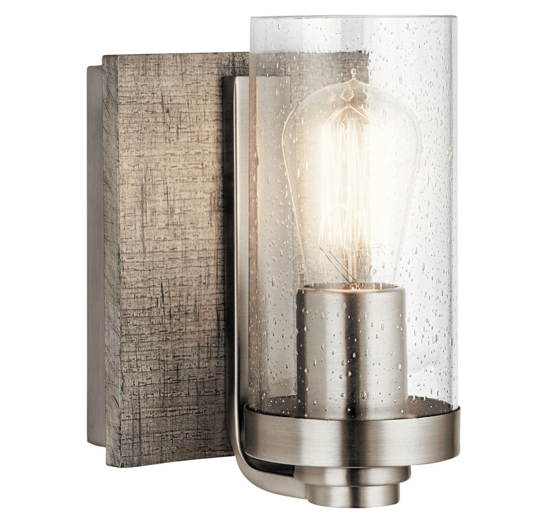 Kichler 45926CLP One Light Wall Sconce, Classic Pewter Finish - LightingWellCo