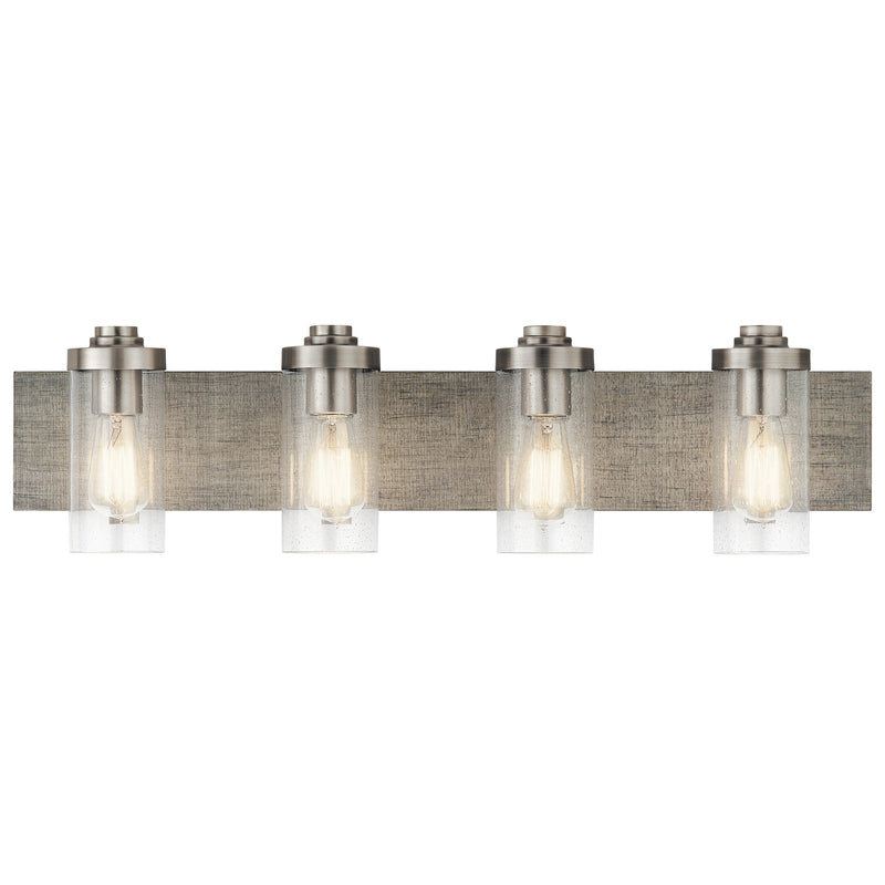 Kichler 45929CLP Four Light Bath, Classic Pewter Finish - LightingWellCo