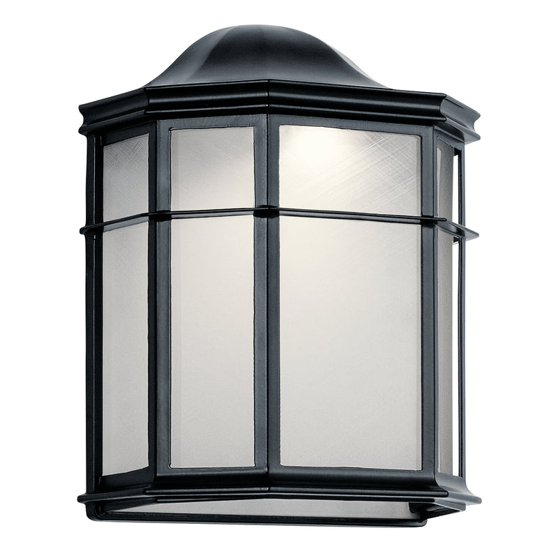 Kichler 49898BKLED LED Outdoor Wall Mount, Black Finish - LightingWellCo