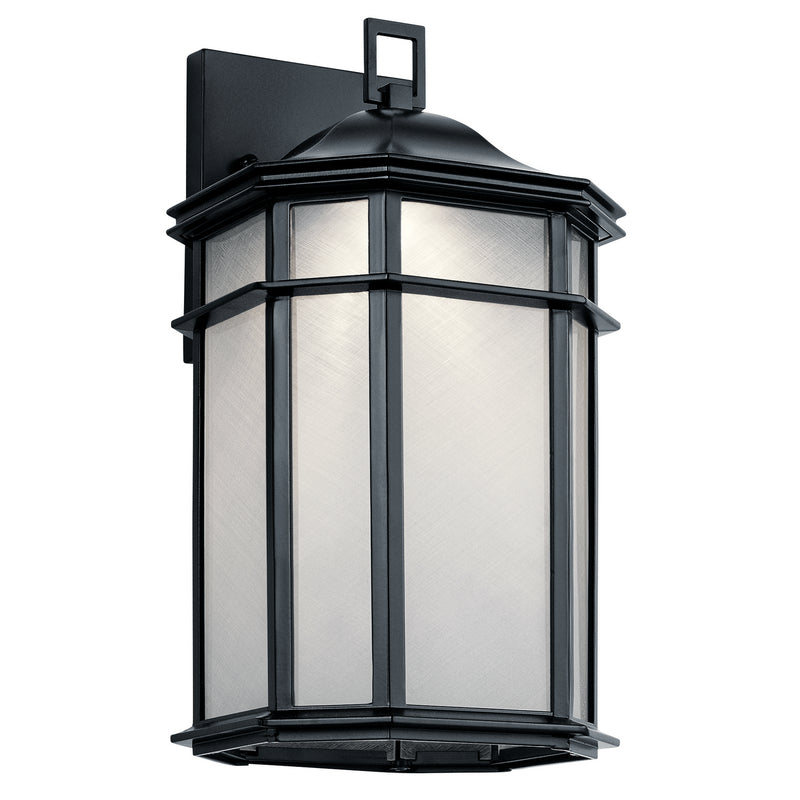 Kichler 49899BKLED LED Outdoor Wall Mount, Black Finish - LightingWellCo