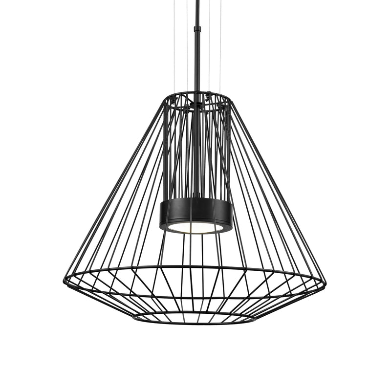 Kuzco Lighting EP68420-BK LED Outdoor Pendant, Black Finish-LightingWellCo