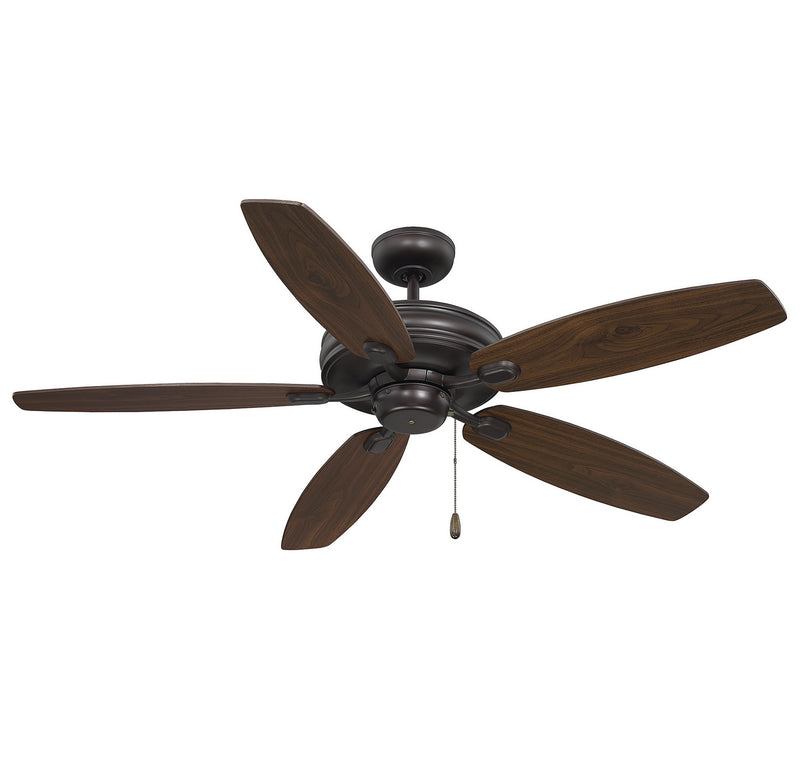 Savoy House 52-5095-5RV-13 52``Ceiling Fan, English Bronze Finish LightingWellCo