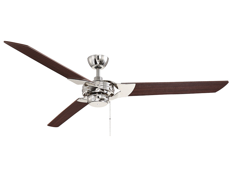 Savoy House 62-5085-3CN-109 62``Ceiling Fan, Polished Nickel Finish LightingWellCo