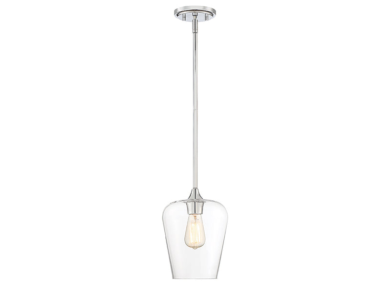 Savoy House Octave 7-4036-1-11 One Light Pendant, Polished Chrome Finish - LightingWellCo