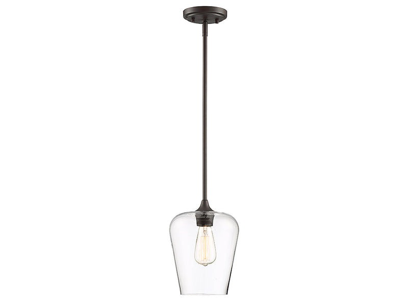 Savoy House Octave 7-4036-1-13 One Light Pendant, English Bronze Finish - LightingWellCo