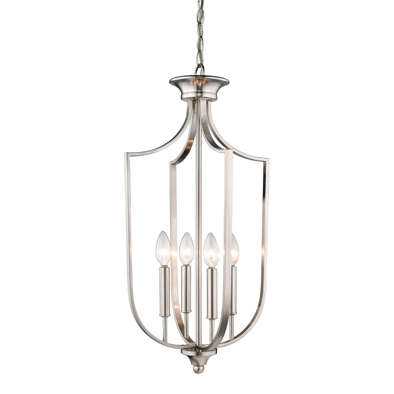 Millennium 636-BN Four Light Pendant, Brushed Nickel Finish - LightingWellCo