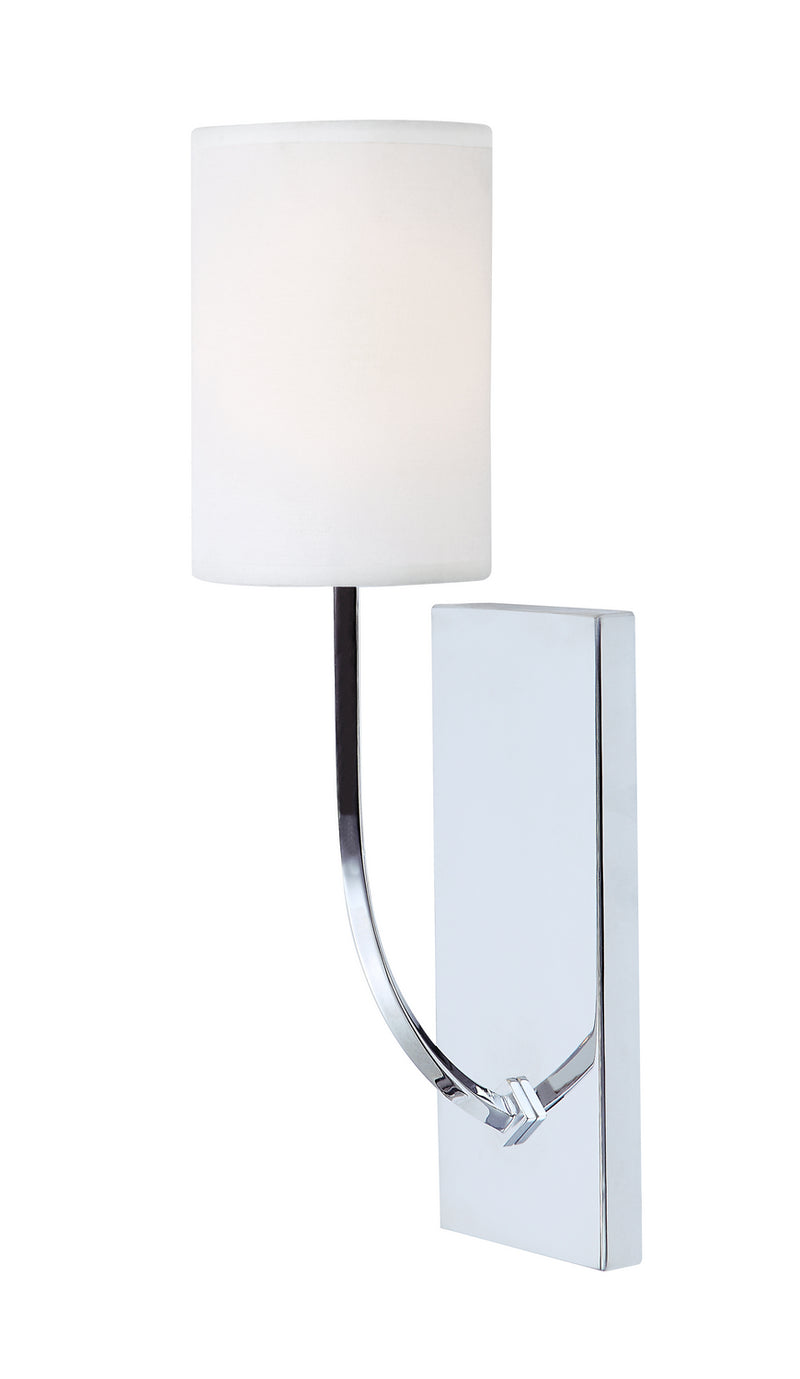 Matteo Lighting W55701CH One Light Wall Sconce, Chrome Finish - LightingWellCo