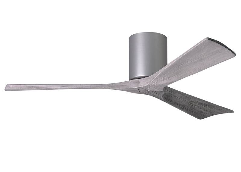 Matthews Fan Company Irene IR3H-BN-BW-52 52``Ceiling Fan, Brushed Nickel Finish - LightingWellCo