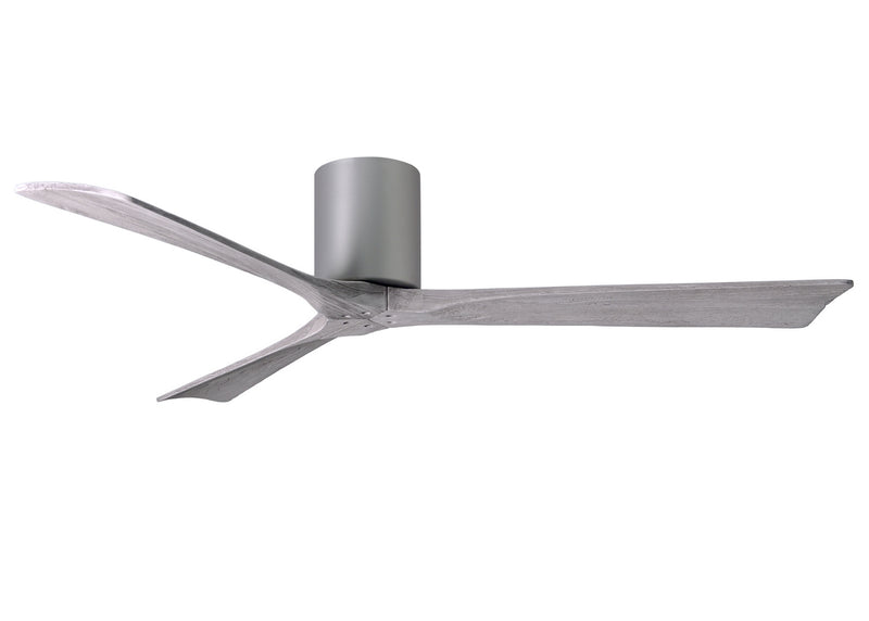 Matthews Fan Company Irene IR3H-BN-BW-60 60``Ceiling Fan, Brushed Nickel Finish - LightingWellCo