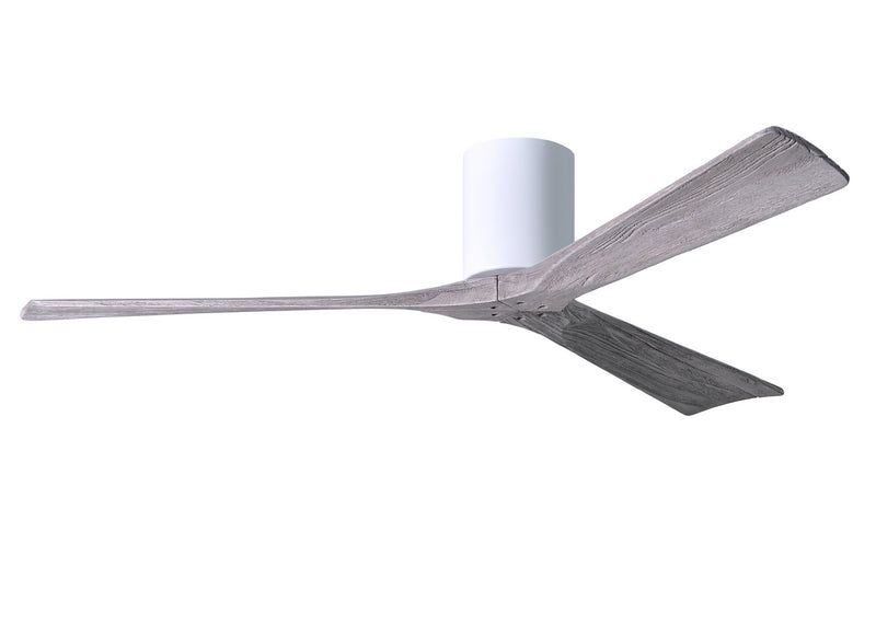 Matthews Fan Company Irene IR3H-WH-BW-60 60``Ceiling Fan, Gloss White Finish - LightingWellCo