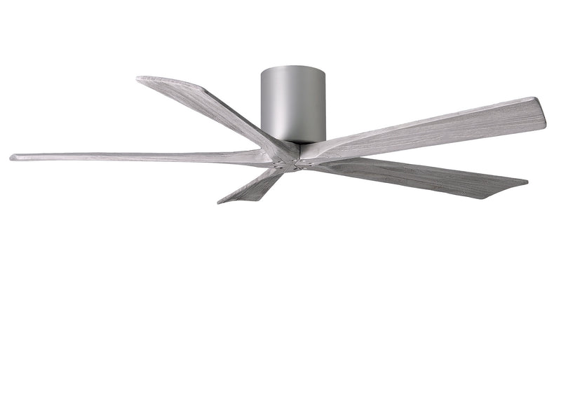 Matthews Fan Company Irene IR5H-BN-BW-60 60``Ceiling Fan, Brushed Nickel Finish - LightingWellCo