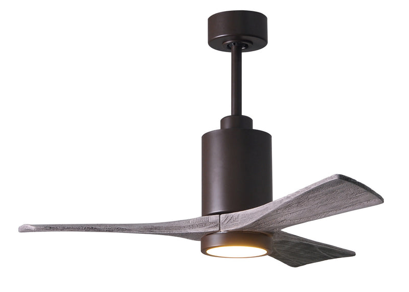 Matthews Fan Company Patricia PA3-TB-BW-42 42``Ceiling Fan, Textured Bronze Finish - LightingWellCo