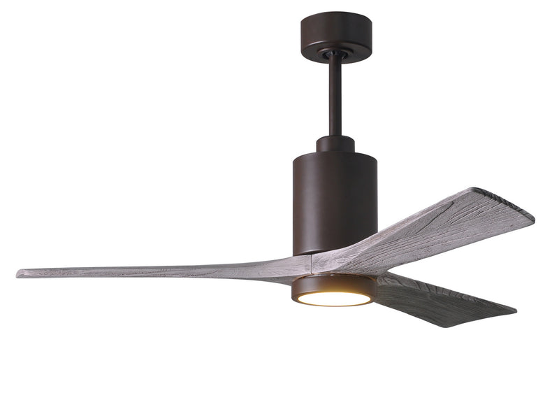 Matthews Fan Company Patricia PA3-TB-BW-52 52``Ceiling Fan, Textured Bronze Finish - LightingWellCo