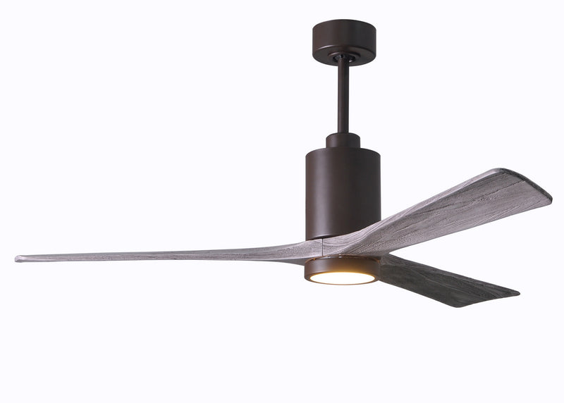 Matthews Fan Company Patricia PA3-TB-BW-60 60``Ceiling Fan, Textured Bronze Finish - LightingWellCo