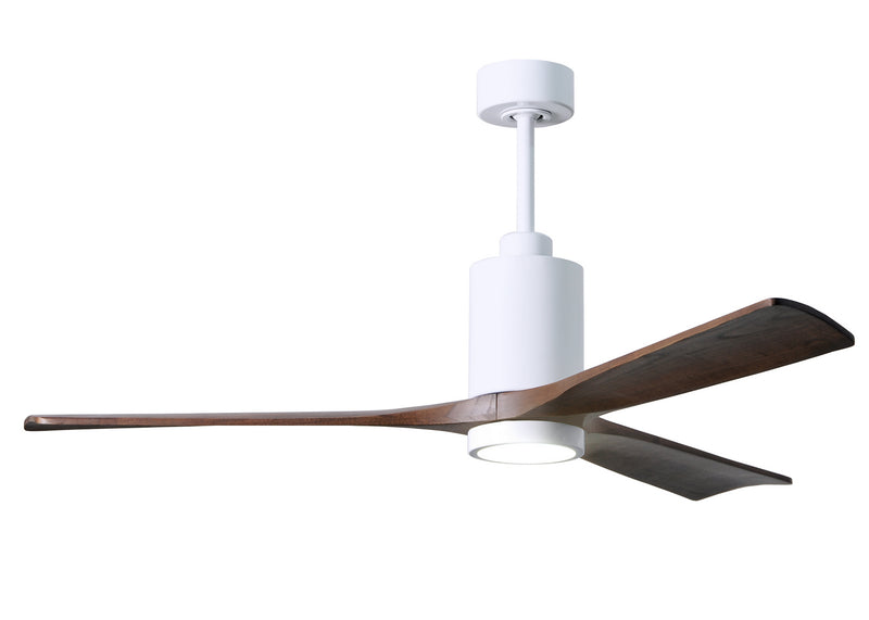 Matthews Fan Company Patricia PA3-WH-WA-60 60``Ceiling Fan, Gloss White Finish - LightingWellCo