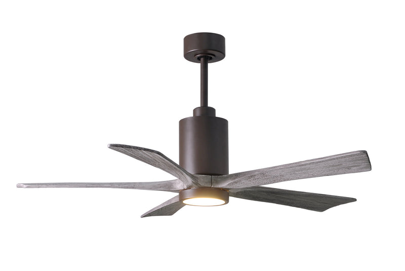 Matthews Fan Company Patricia PA5-TB-BW-52 52``Ceiling Fan, Textured Bronze Finish - LightingWellCo