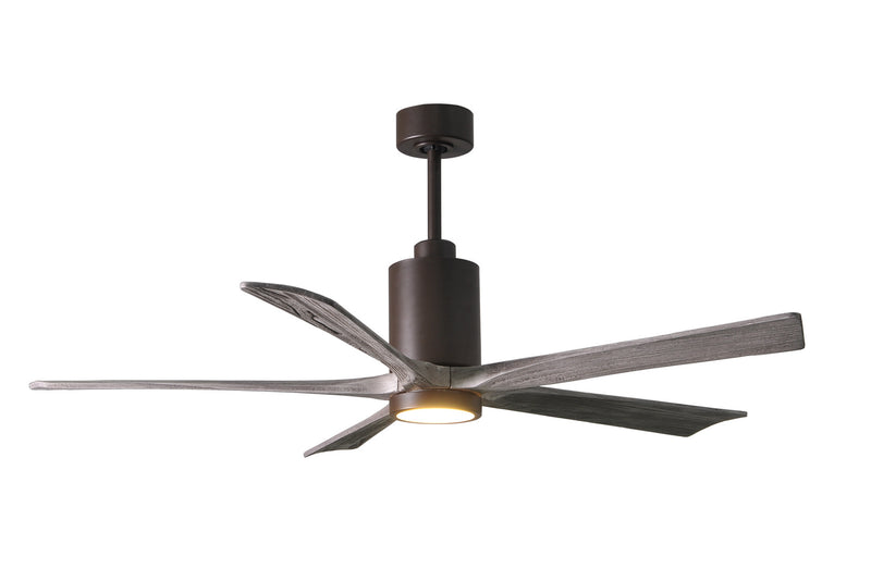 Matthews Fan Company Patricia PA5-TB-BW-60 60``Ceiling Fan, Textured Bronze Finish - LightingWellCo