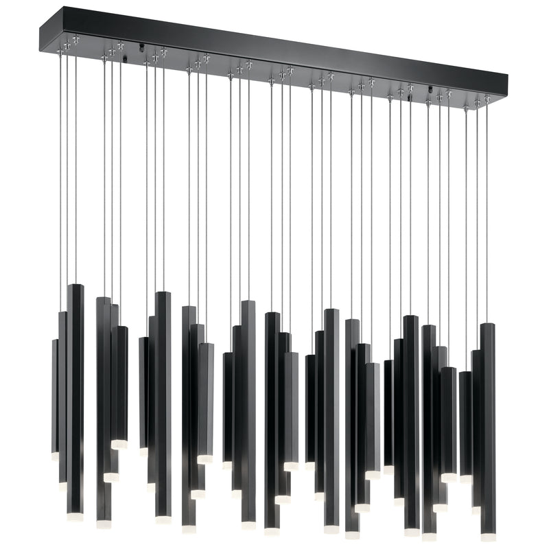 Kichler 84099 LED Pendant, Black Finish - LightingWellCo