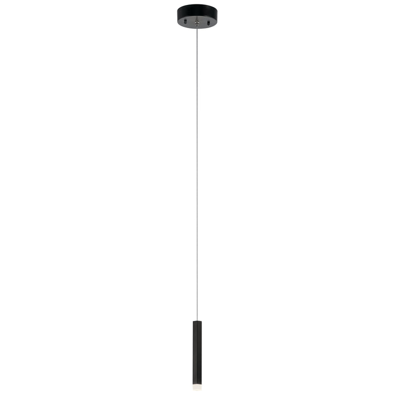 Kichler 84109 LED Mini Pendant, Black Finish - LightingWellCo