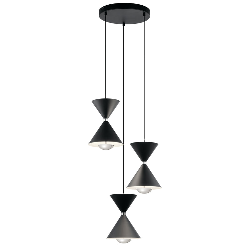 Kichler 84114 LED Pendant, Matte Black Finish - LightingWellCo