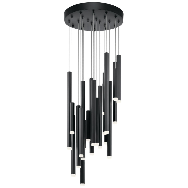 Kichler 84116 LED Pendant, Black Finish - LightingWellCo