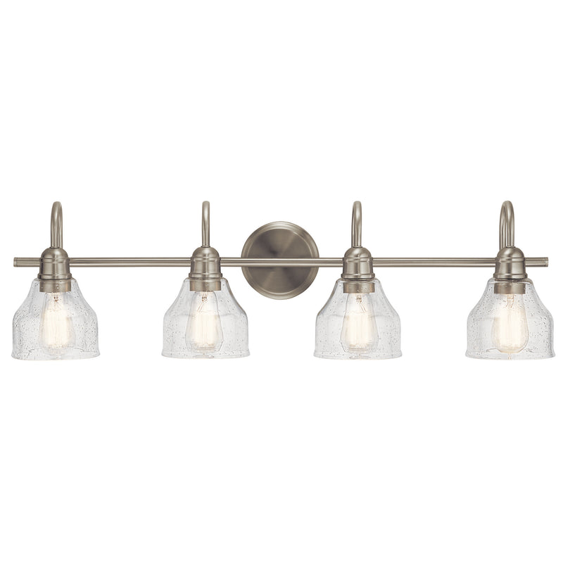 Kichler 45974NI Four Light Bath, Brushed Nickel Finish - LightingWellCo