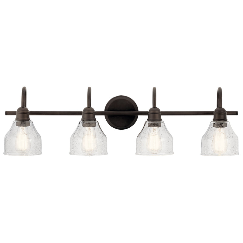 Kichler 45974OZ Four Light Bath, Olde Bronze Finish - LightingWellCo