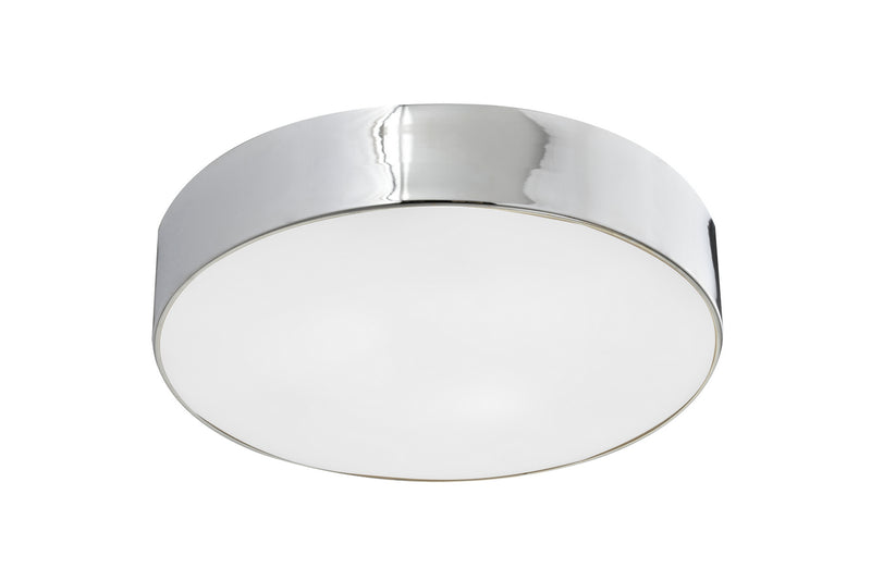 Matteo Lighting M12702CH Two Light Flush Mount Light, Chrome Finish - LightingWellCo